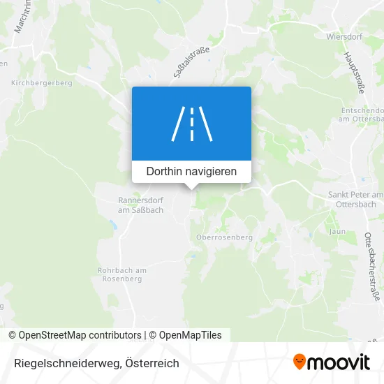 Riegelschneiderweg Karte