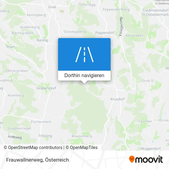 Frauwallnerweg Karte