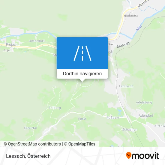 Lessach Karte