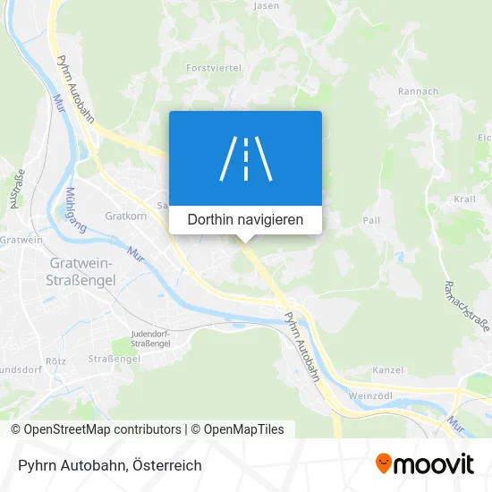 Pyhrn Autobahn Karte