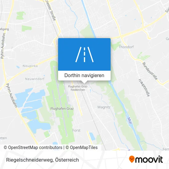 Riegelschneiderweg Karte