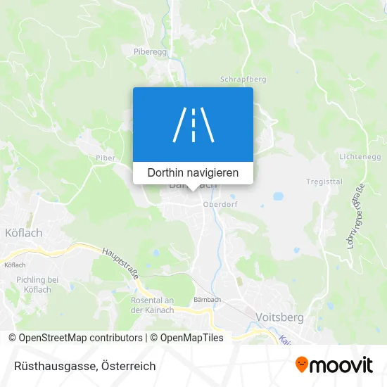 Rüsthausgasse Karte