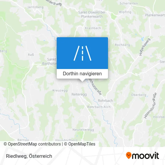 Riedlweg Karte