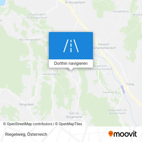 Riegelweg Karte