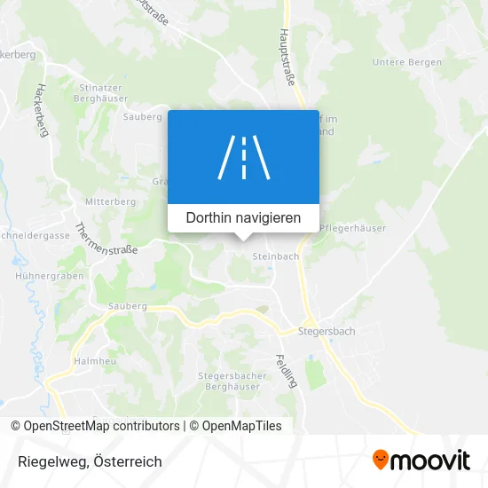 Riegelweg Karte