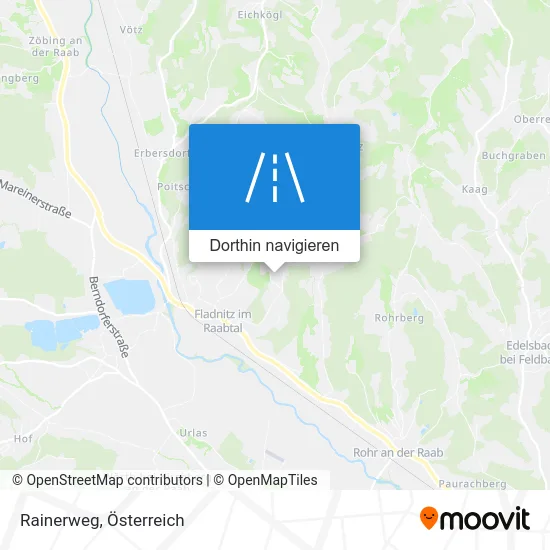 Rainerweg Karte