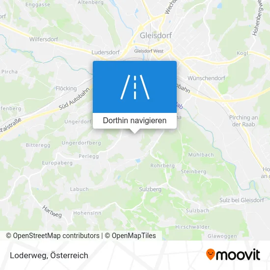 Loderweg Karte