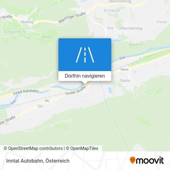 Inntal Autobahn Karte