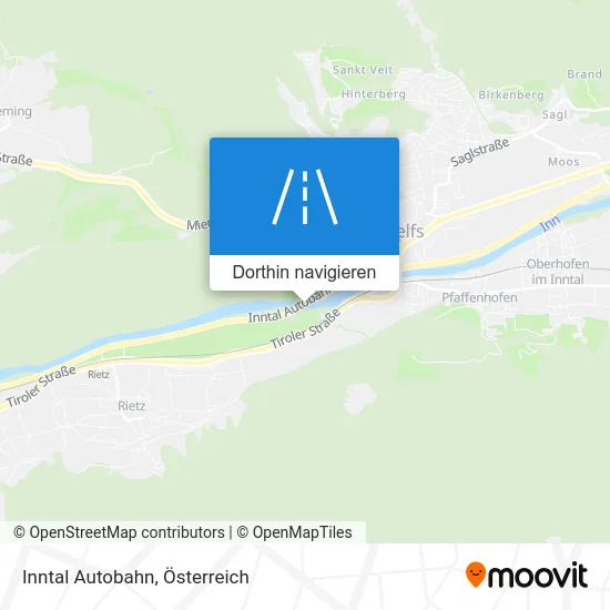 Inntal Autobahn Karte