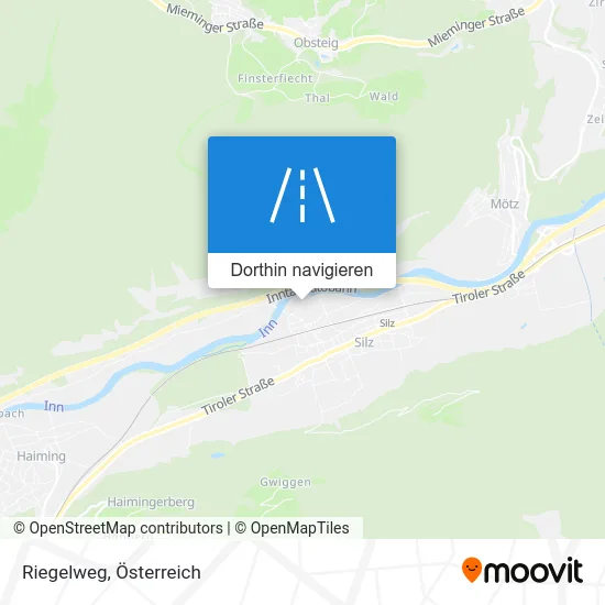 Riegelweg Karte