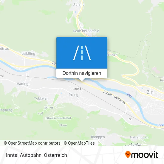 Inntal Autobahn Karte