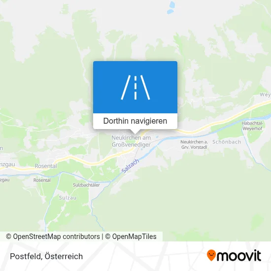 Postfeld Karte