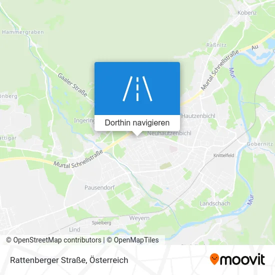 Rattenberger Straße Karte