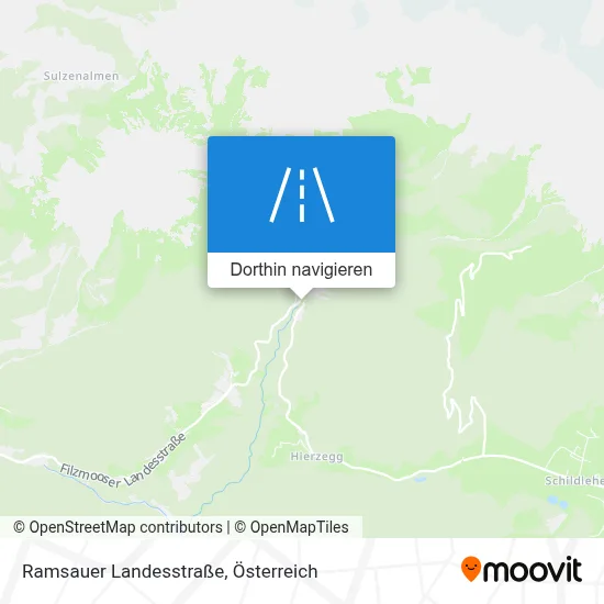 Ramsauer Landesstraße Karte