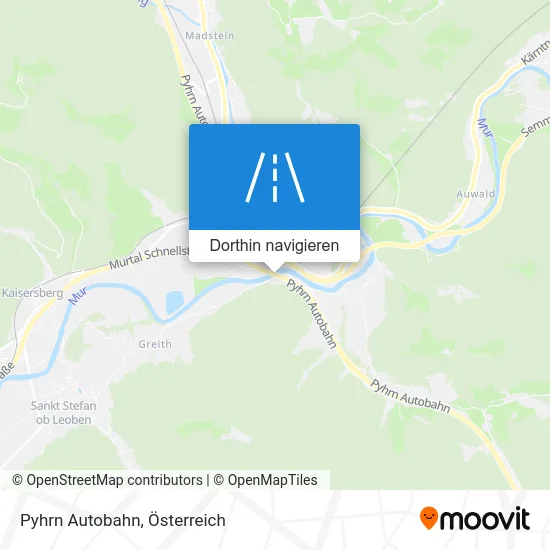 Pyhrn Autobahn Karte