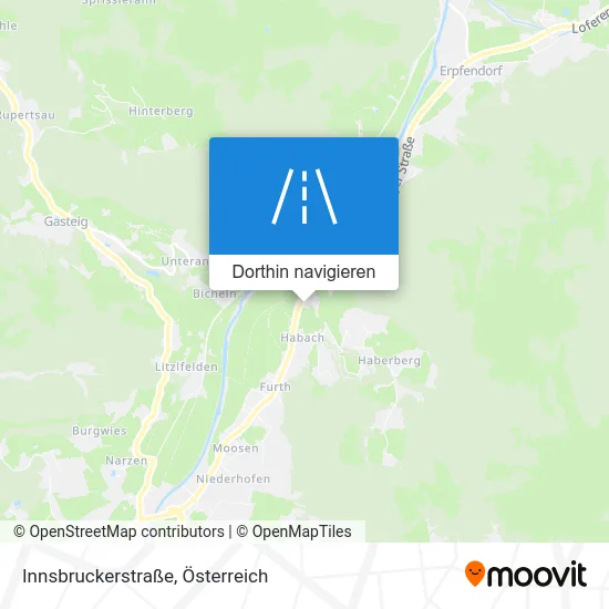 Innsbruckerstraße Karte