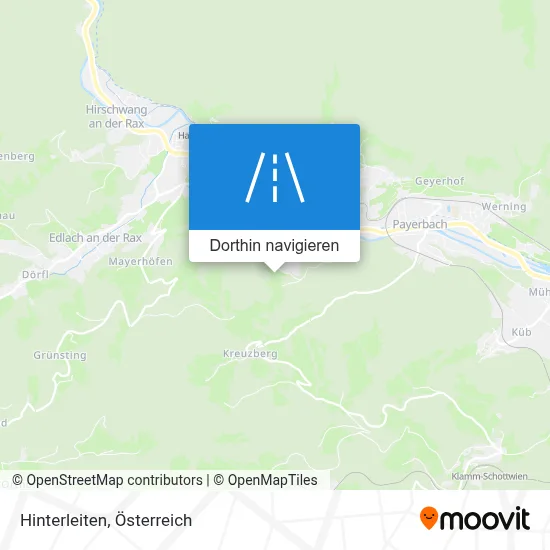 Hinterleiten Karte