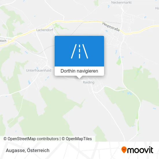 Augasse Karte
