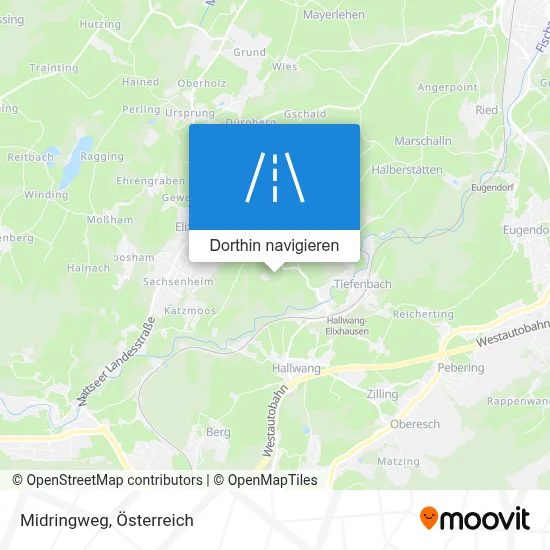 Midringweg Karte