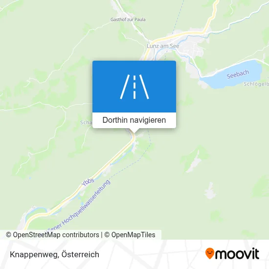 Knappenweg Karte
