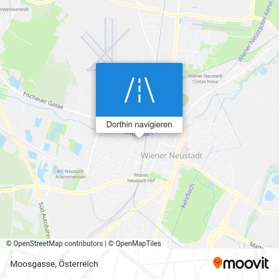 Moosgasse Karte