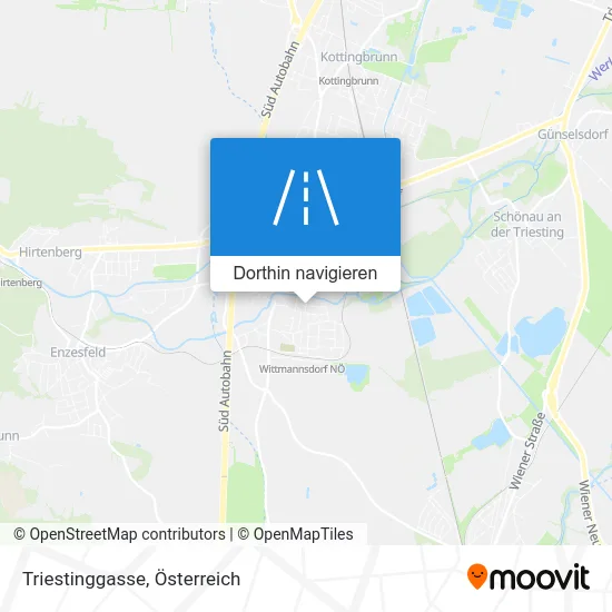 Triestinggasse Karte