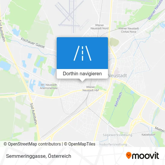 Semmeringgasse Karte