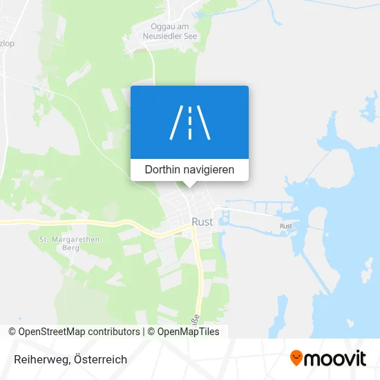 Reiherweg Karte