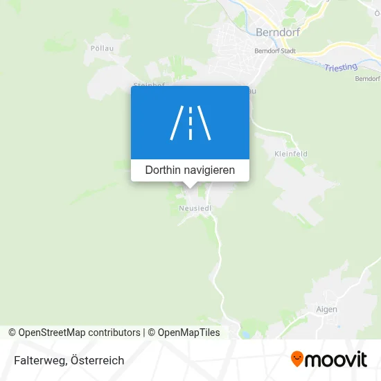 Falterweg Karte