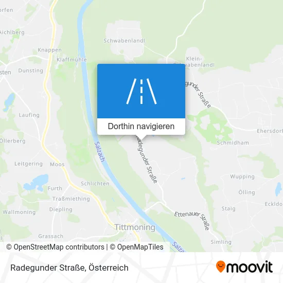 Radegunder Straße Karte