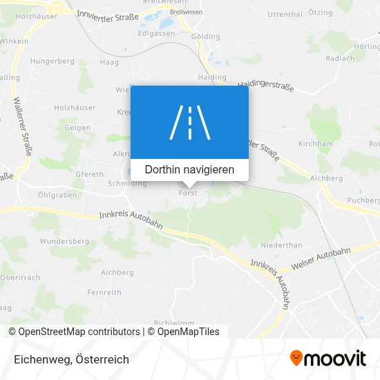 Eichenweg Karte