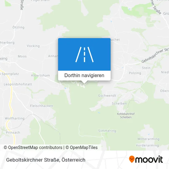 Geboltskirchner Straße Karte