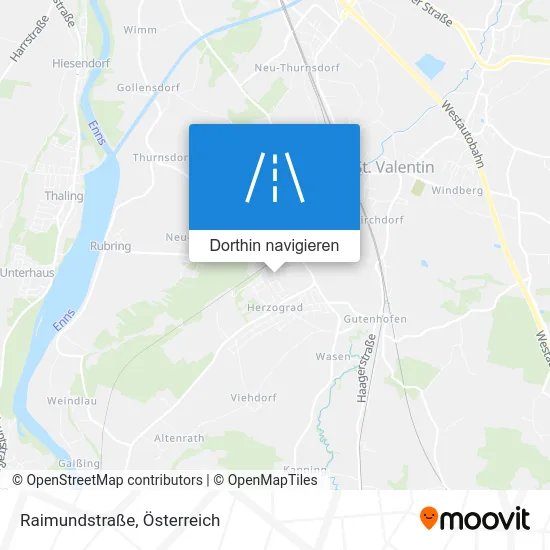 Raimundstraße Karte