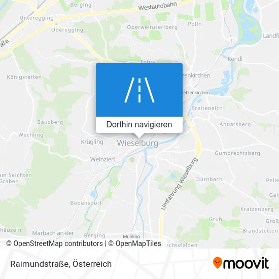 Raimundstraße Karte