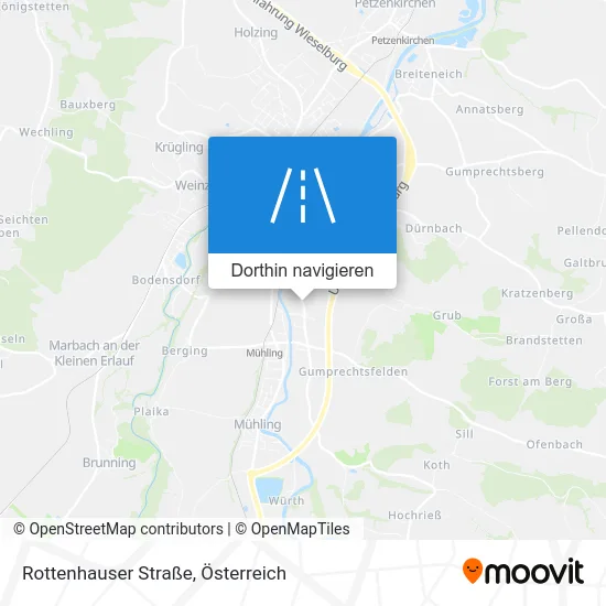 Rottenhauser Straße Karte