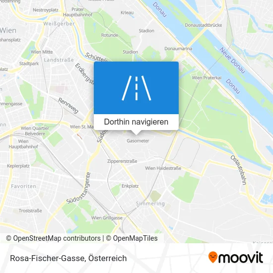 Rosa-Fischer-Gasse Karte