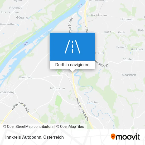 Innkreis Autobahn Karte