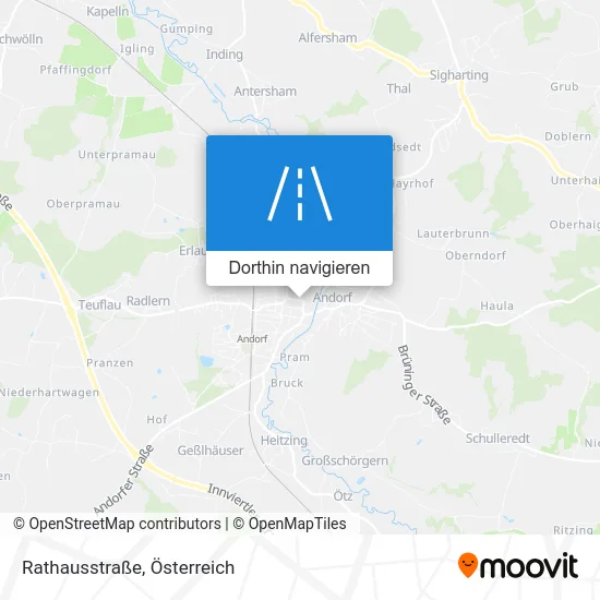 Rathausstraße Karte