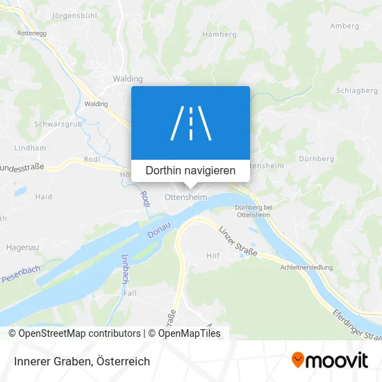 Innerer Graben Karte