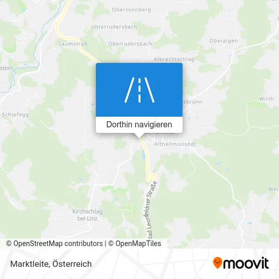 Marktleite Karte