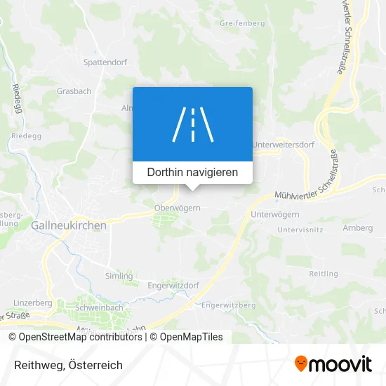 Reithweg Karte