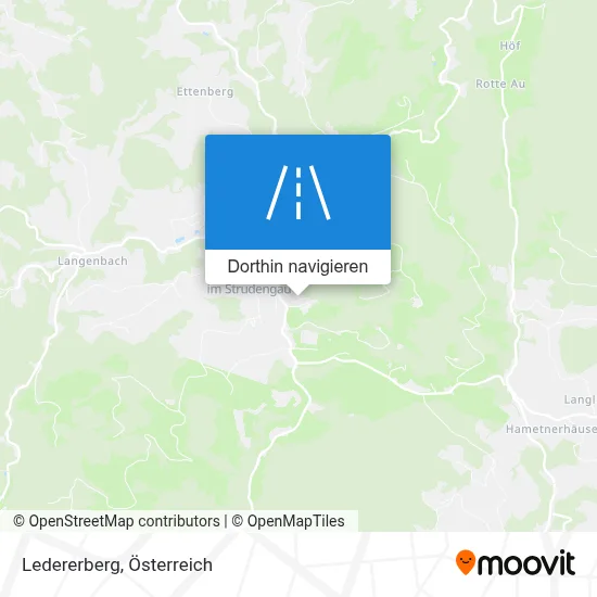 Ledererberg Karte