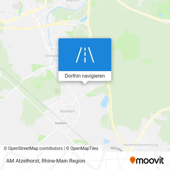 AM Atzelhorst Karte