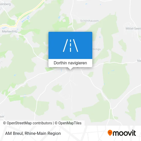 AM Breul Karte
