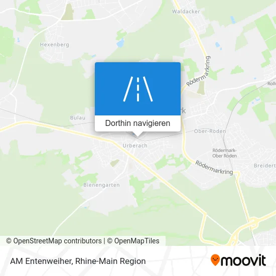 AM Entenweiher Karte