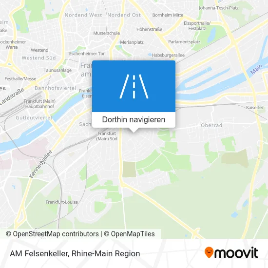 AM Felsenkeller Karte