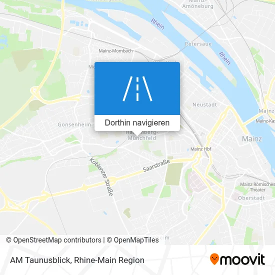 AM Taunusblick Karte