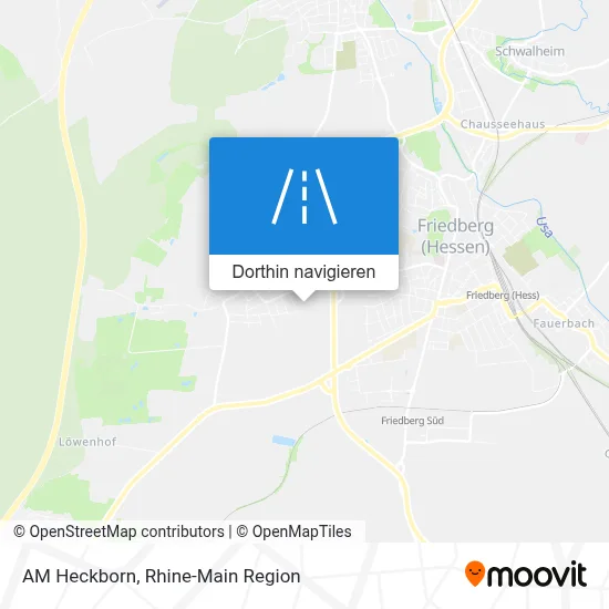 AM Heckborn Karte