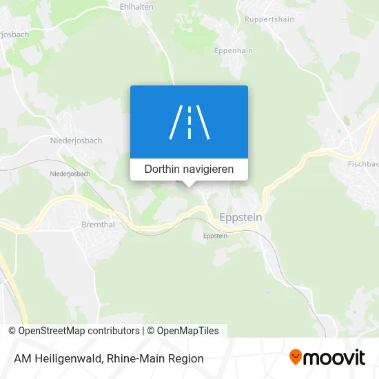 AM Heiligenwald Karte