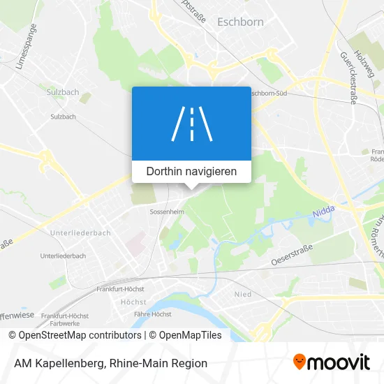 AM Kapellenberg Karte